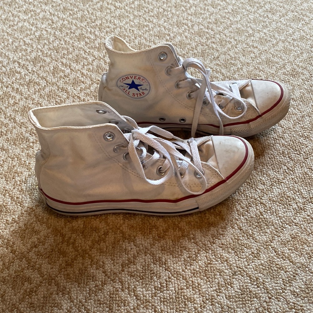 White Converse